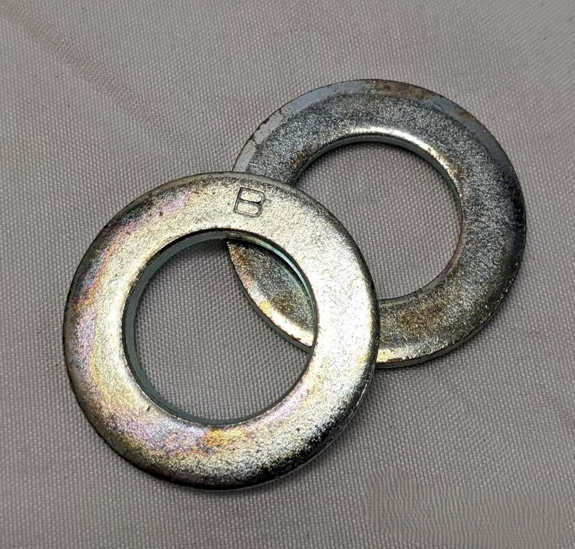 50 Zinc Plated Steel B Washers 5/8" x 1-3/16"