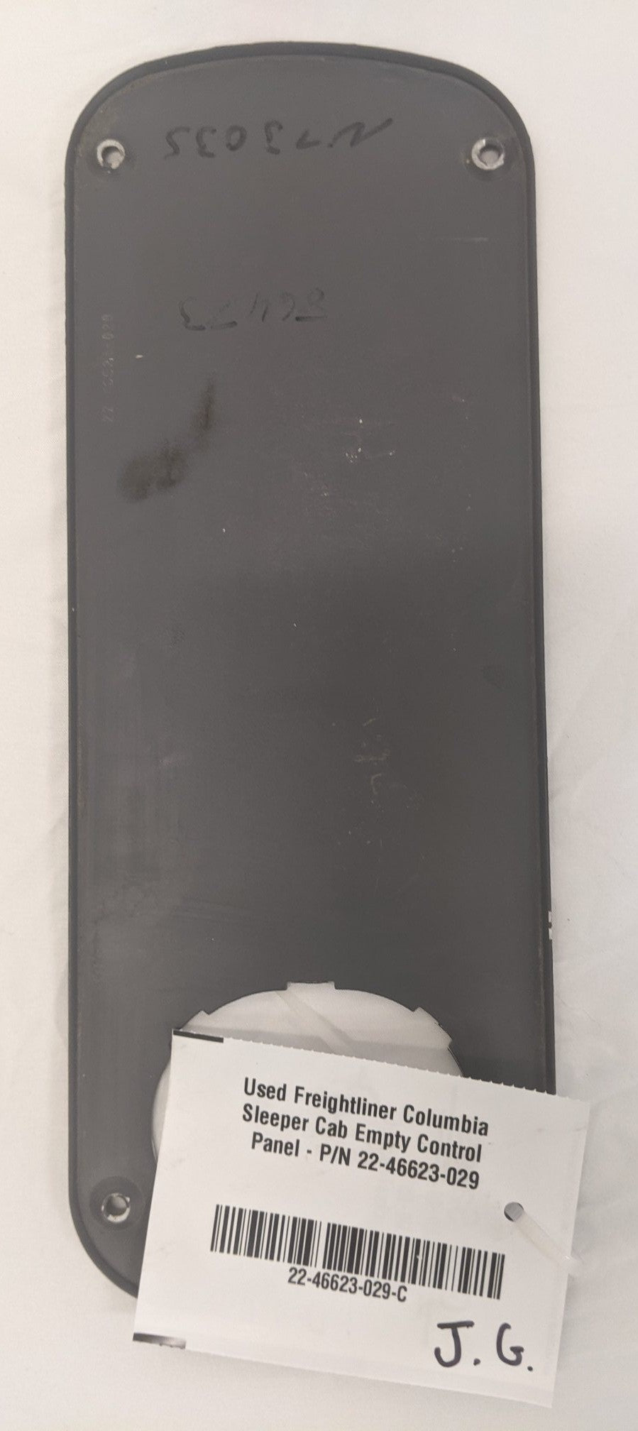 Used Freightliner Columbia Sleeper Cab Empty Control Panel - P/N 22-46623-029