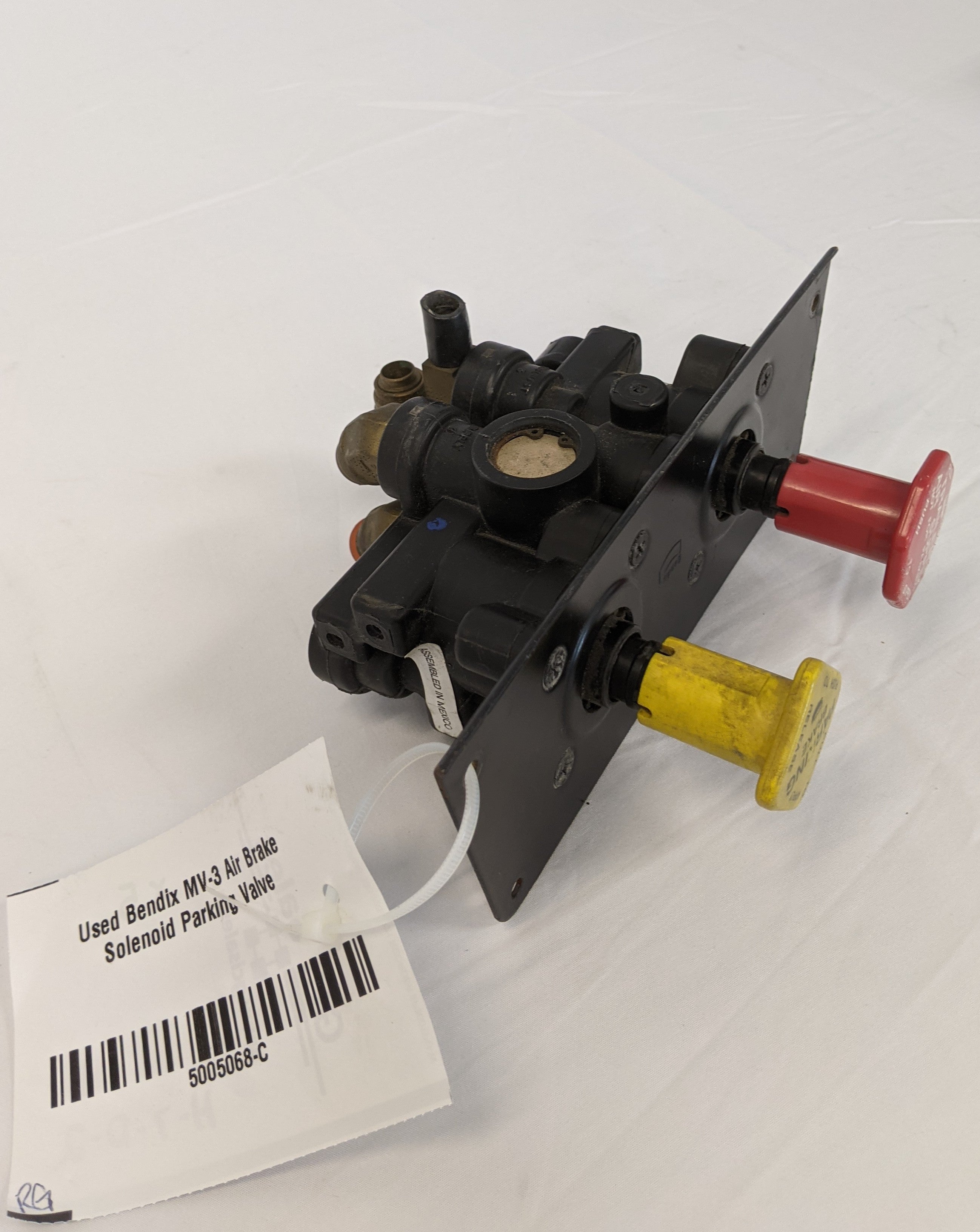 Used Bendix MV-3 Air Brake Solenoid Parking Valve - P/N BW 5005068 (10125306954044)