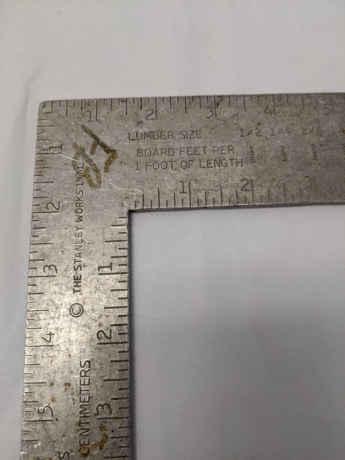 24" x 16" Carpenter Squares - Stanley, Empire, Pittsburgh, Mixed Lot of 6 Used