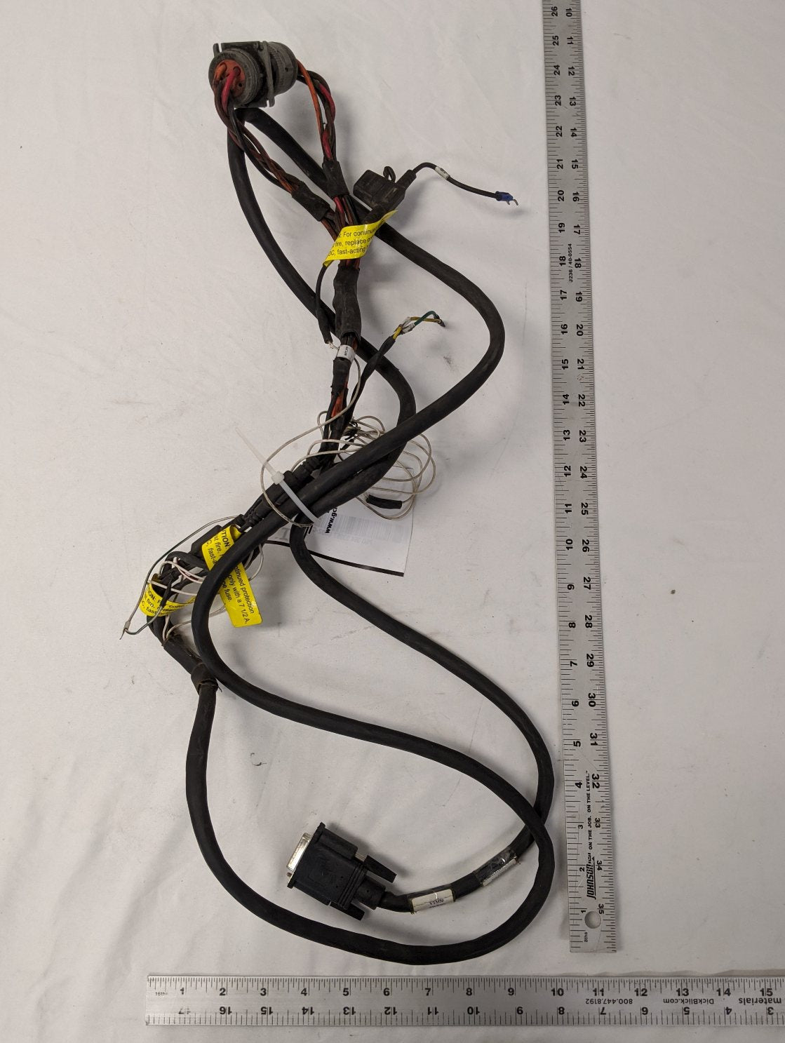 Used Freightliner MCP50 6-Pin Power Cable Assembly - P/N 364-53967-0002