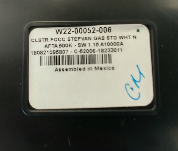 Freightliner FCCC Step Van Instrument Cluster Assy.--km/h--P/N  W22-00052-006 (3993826820182)