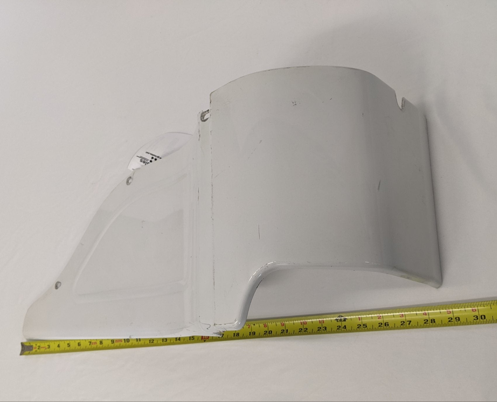 Damaged Freightliner M2 LH Under Cab Wheel Well Cover Cowl - P/N  18-69207-000 (6550766026838)