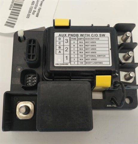 Littelfuse Power Harness Junction Box Main PNDB--C/O Switch - P/N  A06-75208-005 (4120730173526)