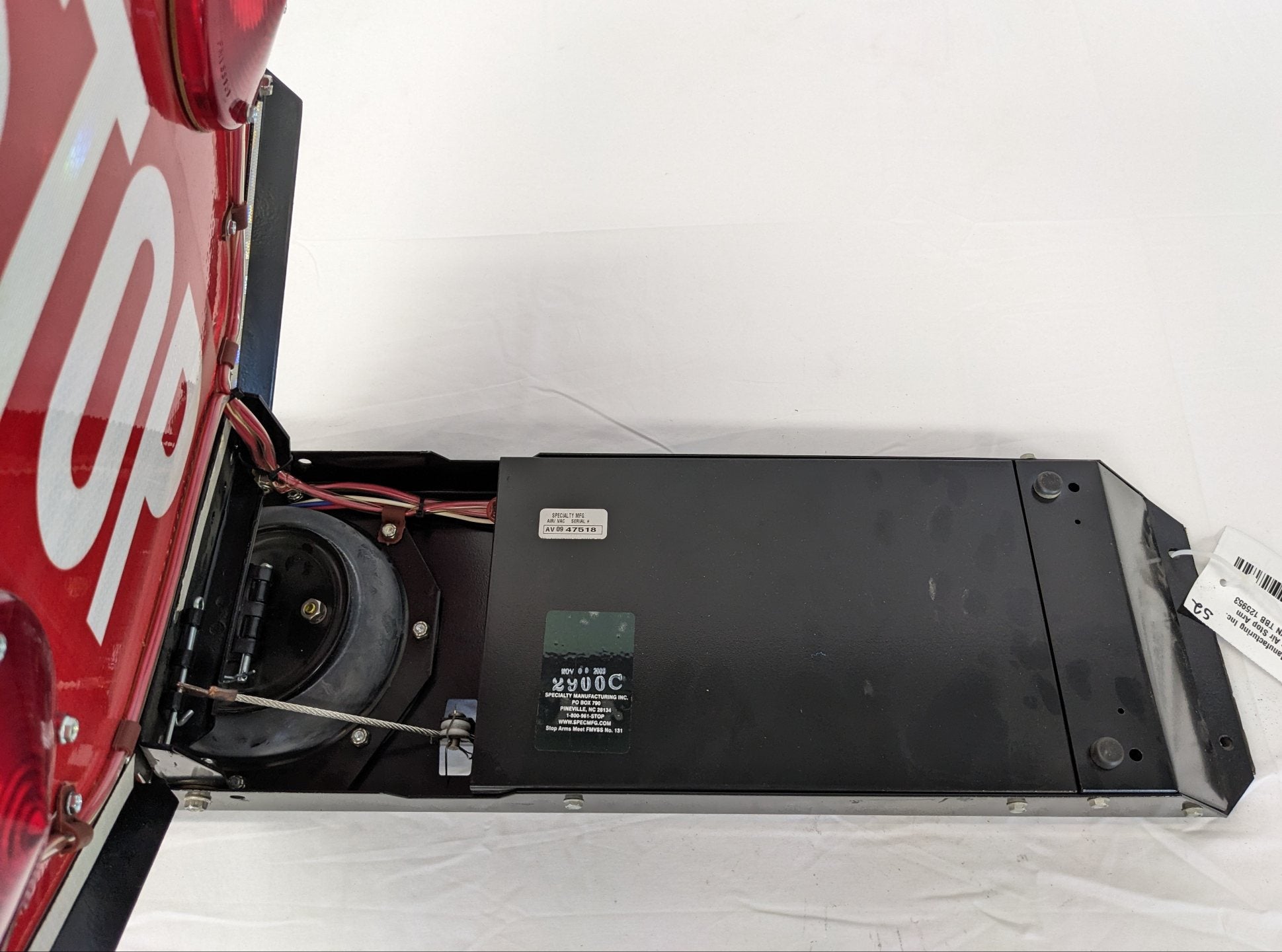 Specialty Manufacturing Inc. School Bus Air Stop Arm Assembly - P/N TBB 125953 (10090958586172)