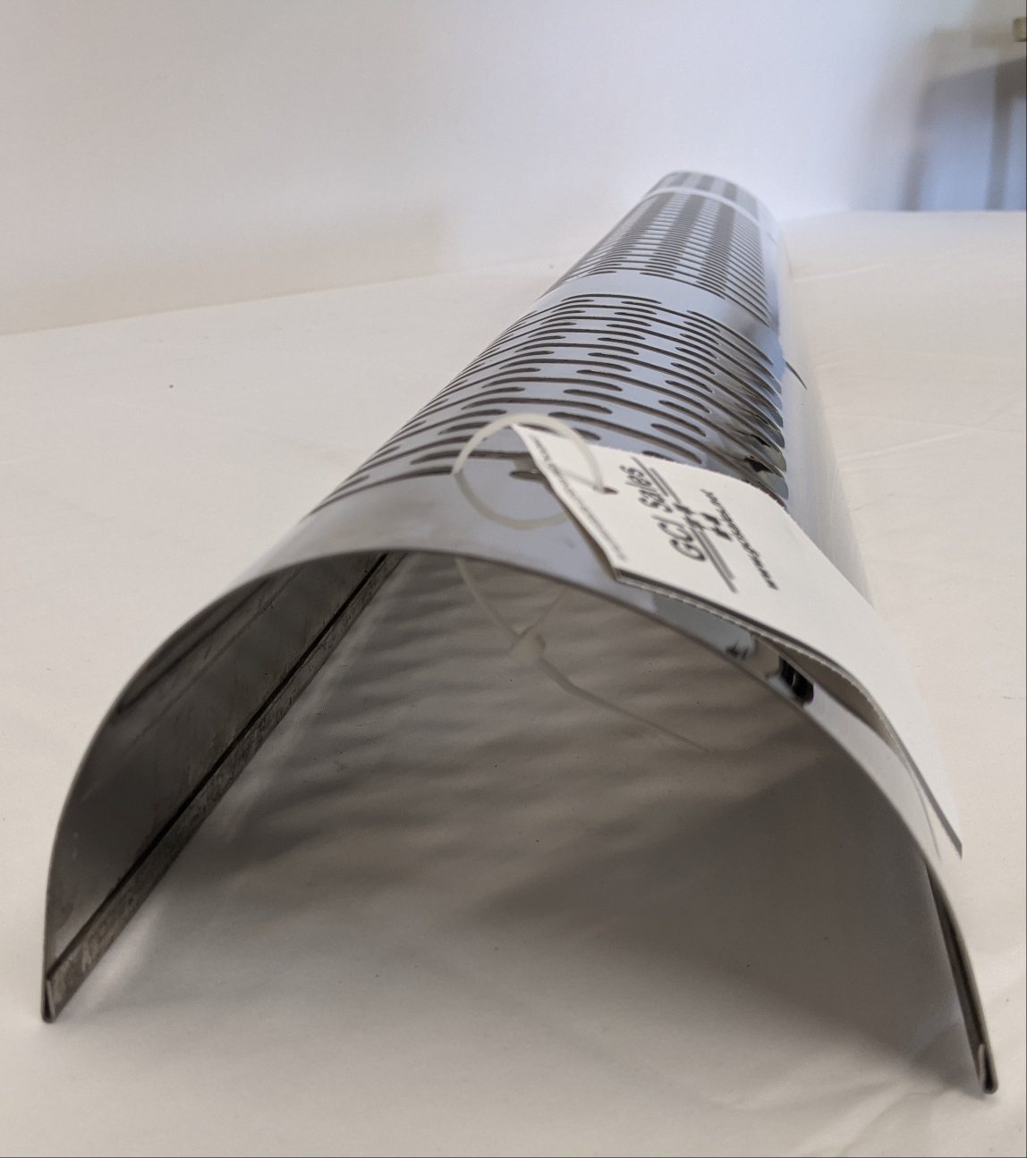 *Misshaped* Freightliner 5" Stack 51" SS Exhaust Shield - P/N 04-24695-000 (4023646617686)
