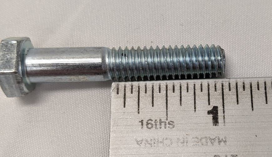 5/16"-18 x 1 3/4" Grade 5 Hex Bolts - Zinc Plated, Partly Threaded, Lot of 100