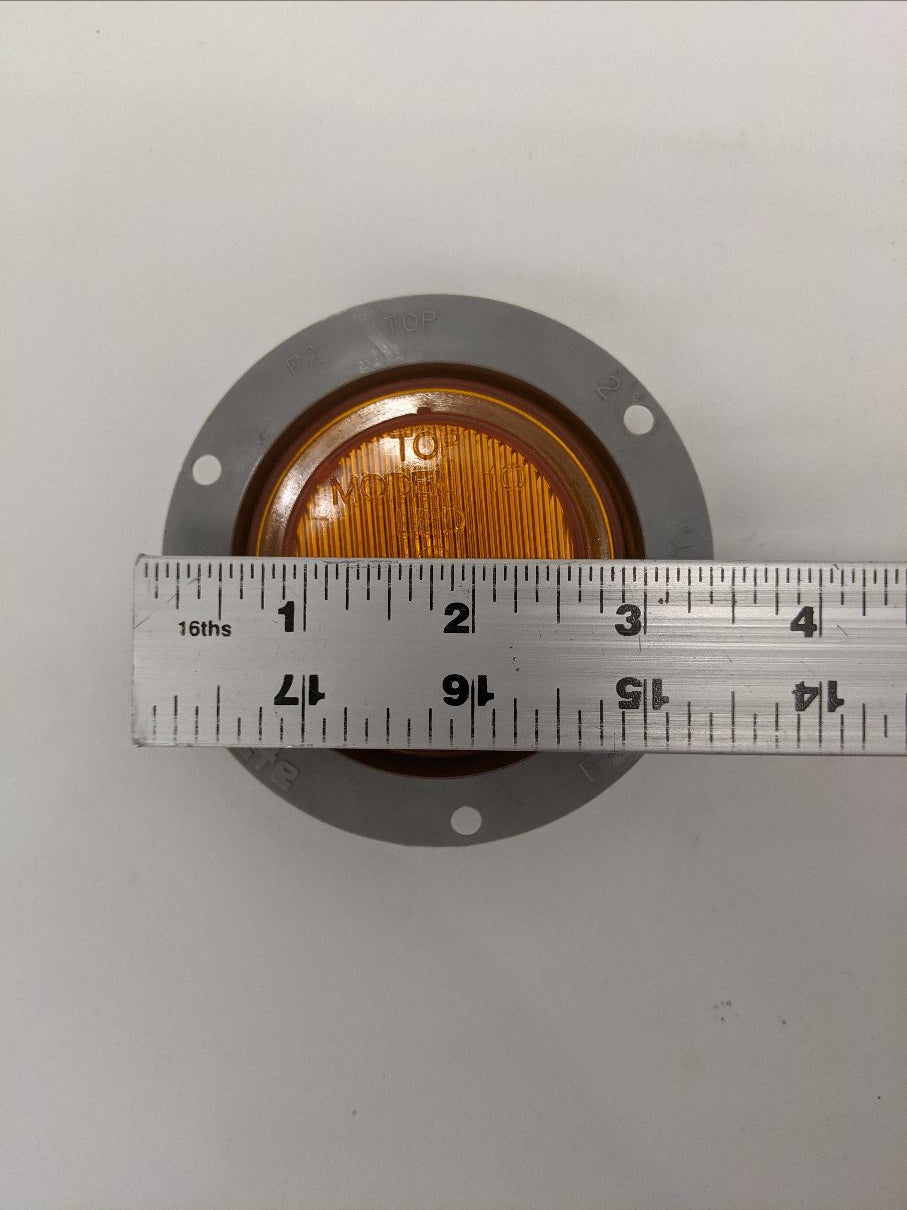 New Truck-Lite Yellow LED With Flange Marker Light - P/N 10251Y (10109640573244)