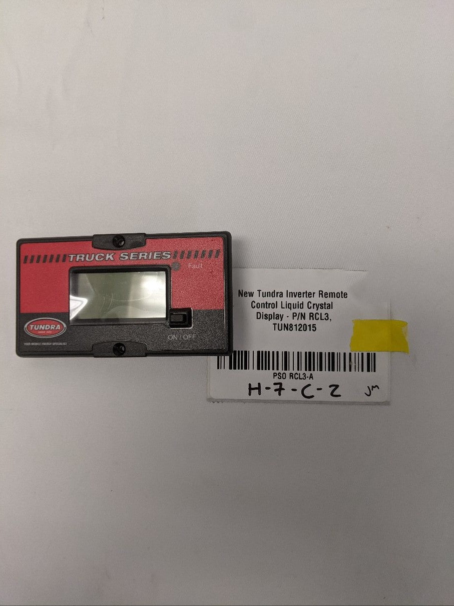 Tundra Inverter Remote Control LCD 8-Pin RJ45 | RCL3 TUN812015