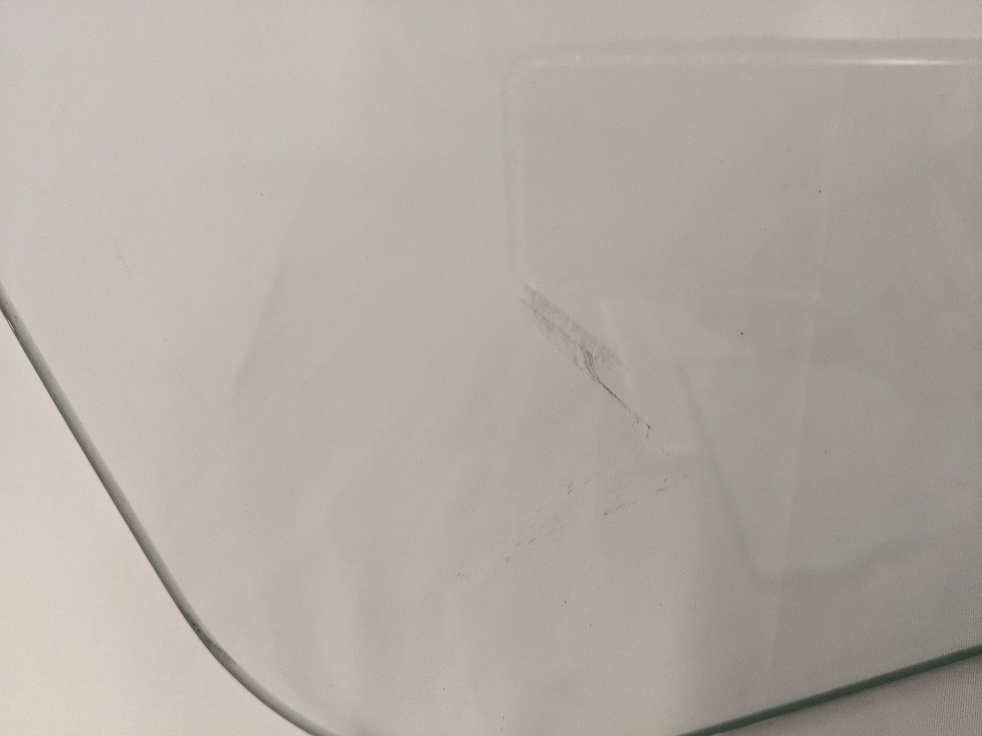 Used Freightliner FLD Lower Door Window Visibility Glass - P/N 22-28974-000 (10114315813180)