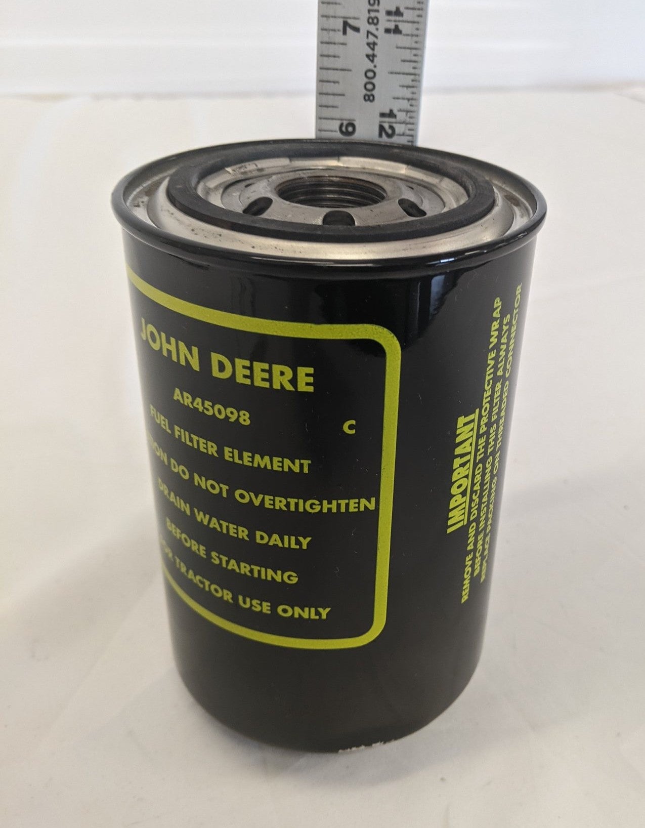 John Deere Primary Fuel Filter Element - P/N AR45098