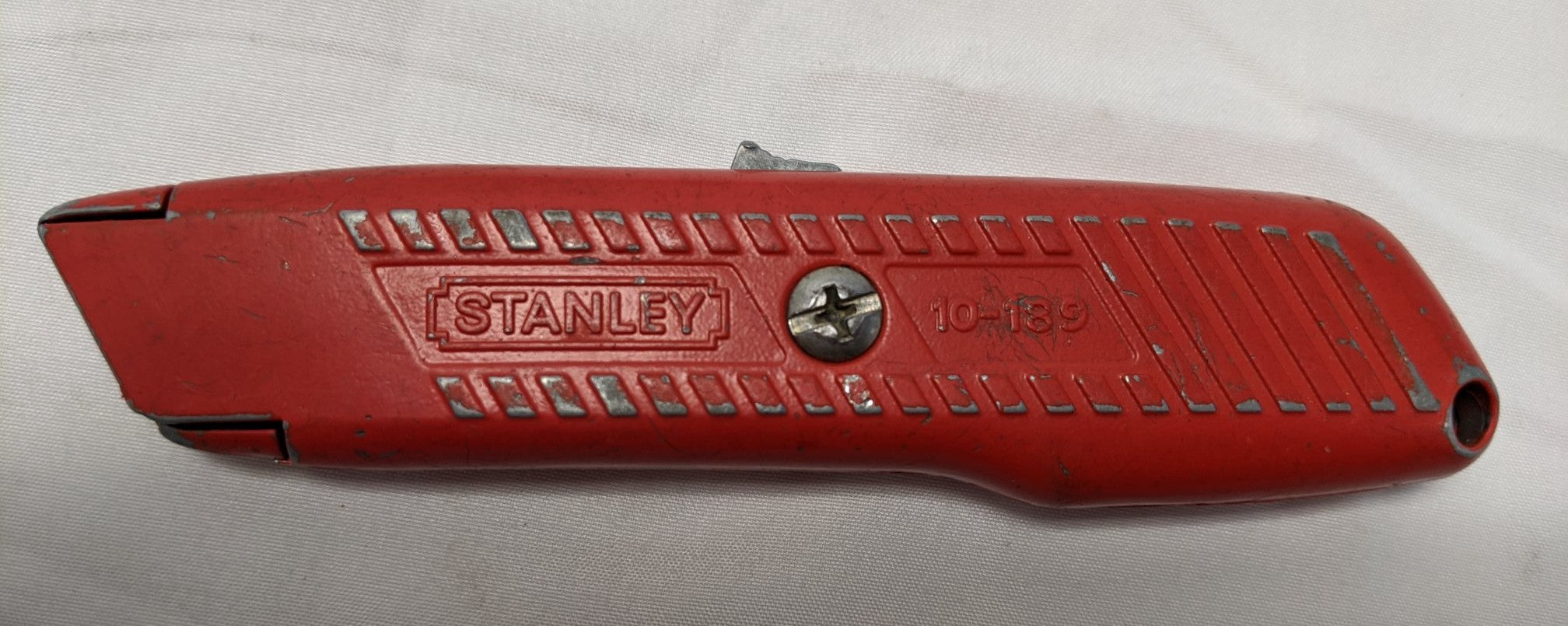 Stanley Auto-Retract Safety Knife Lot of 4 Steel 10-189C