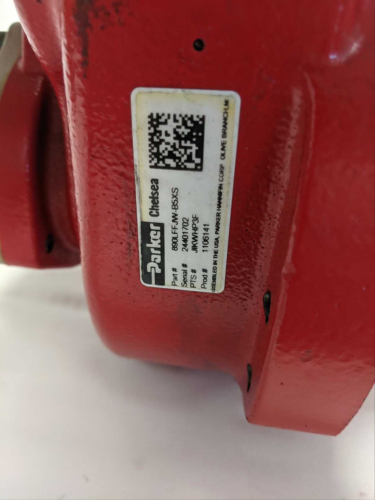 Parker Chelsea LH 890 Series PTO Power Take Off | 890LFFJW-B5XS