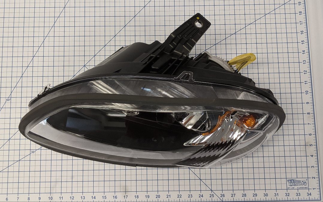 Damaged Freightliner M2 LH LED Headlight - P/N A66-05475-002