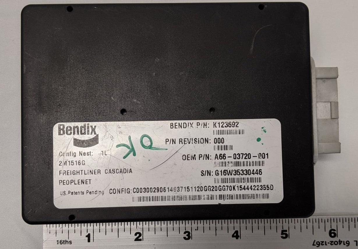 Used Bendix ECU Lane Departure Warning Module - P/N  A66-03720-001