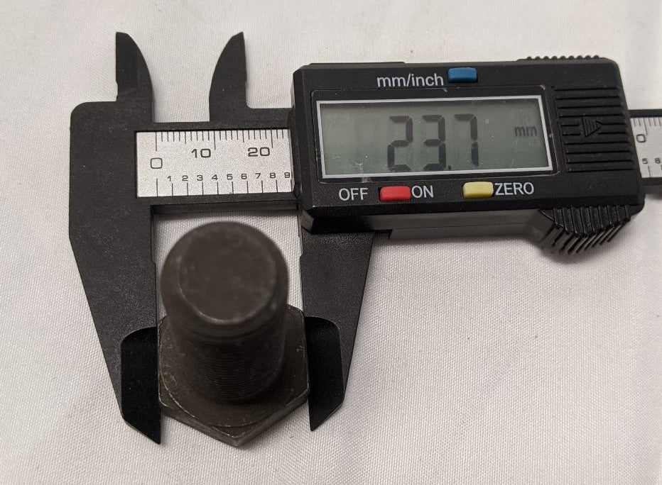 *Lot of 25* New M16-1.5mm x 40mm Fully Threaded Grade 10.9 Steel Hex Bolts