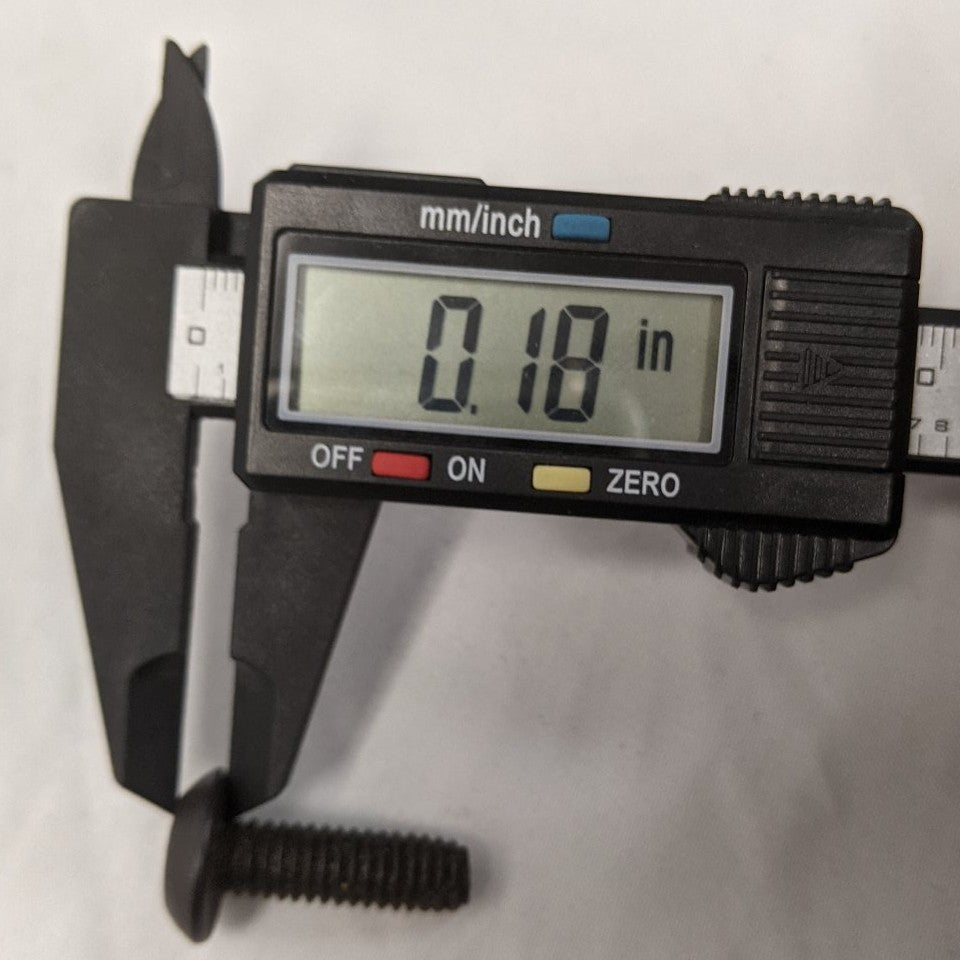 5/16"-18 x 1" Button Head Torx Bolts - Lot of 50 - Black Oxide Steel