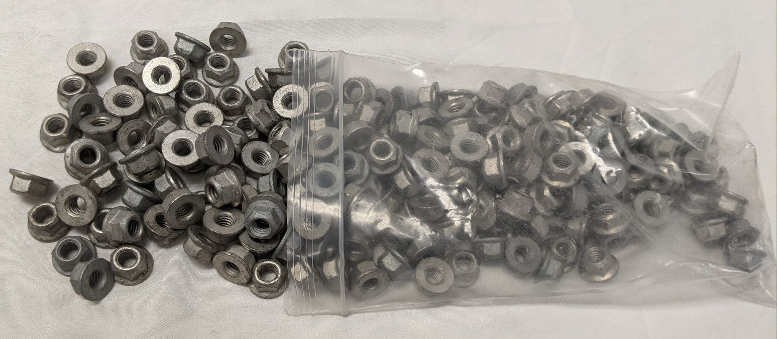 5/16" Zinc Plated Steel Flat Washers - Lot of 200 - 11/16" OD Corrosion Resistant
