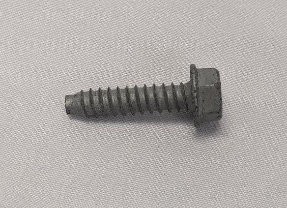 *Lot of 100* New 1/4" x 1" Full Thread Galvanized Steel Plastic Rolling Hex Screw