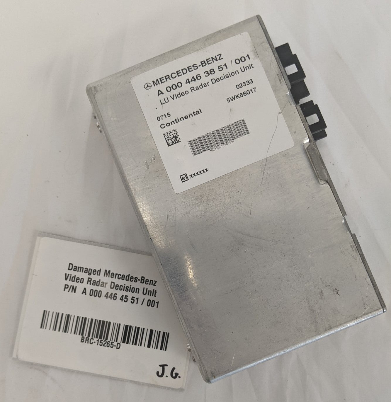Damaged Mercedes-Benz Video Radar Decision Unit P/N  A 000 446 45 51 / 001