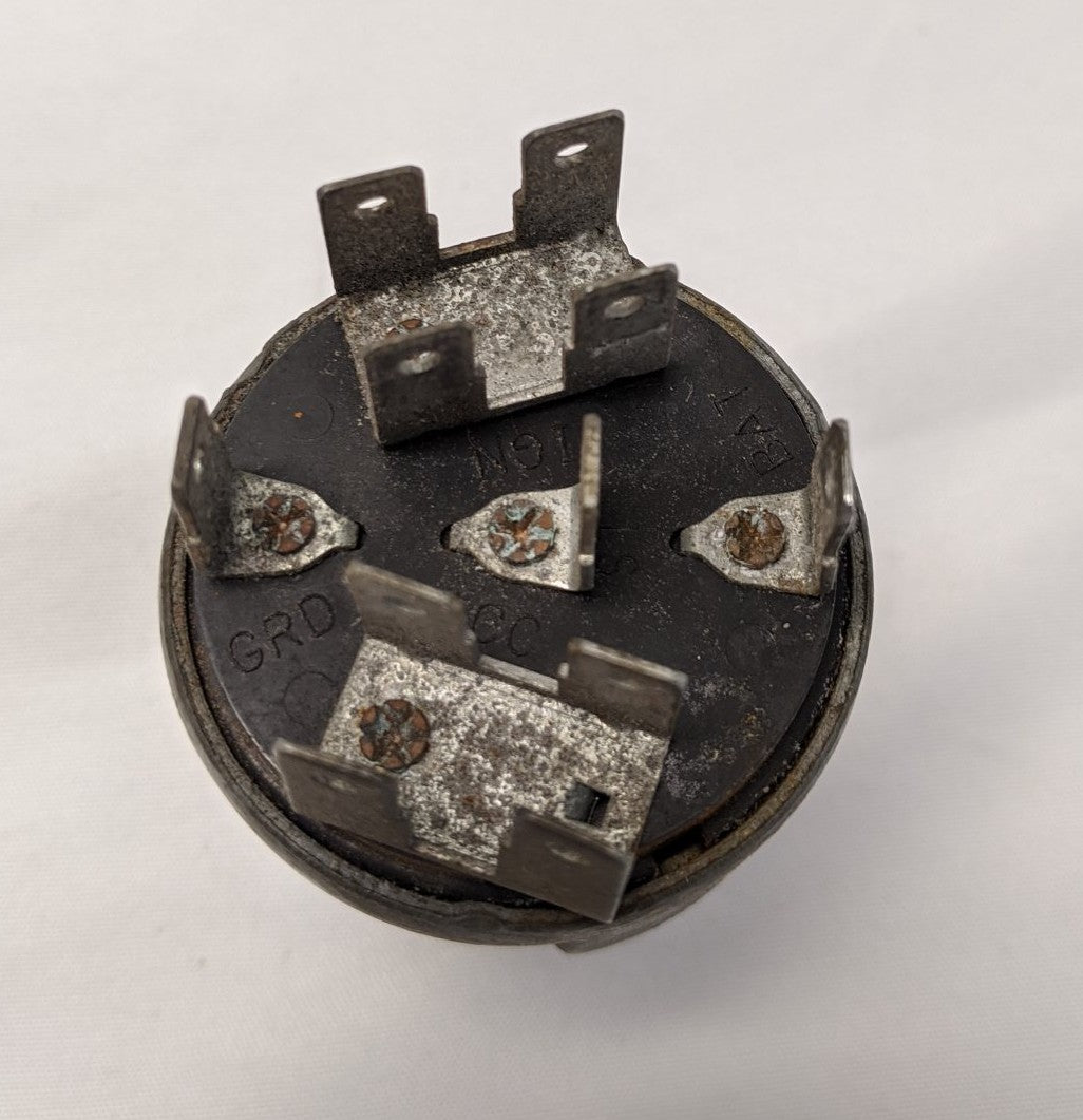 Used Pollak Ignition Start Switch Keyed Hot Rod w/ Key - P/N POL 21427B