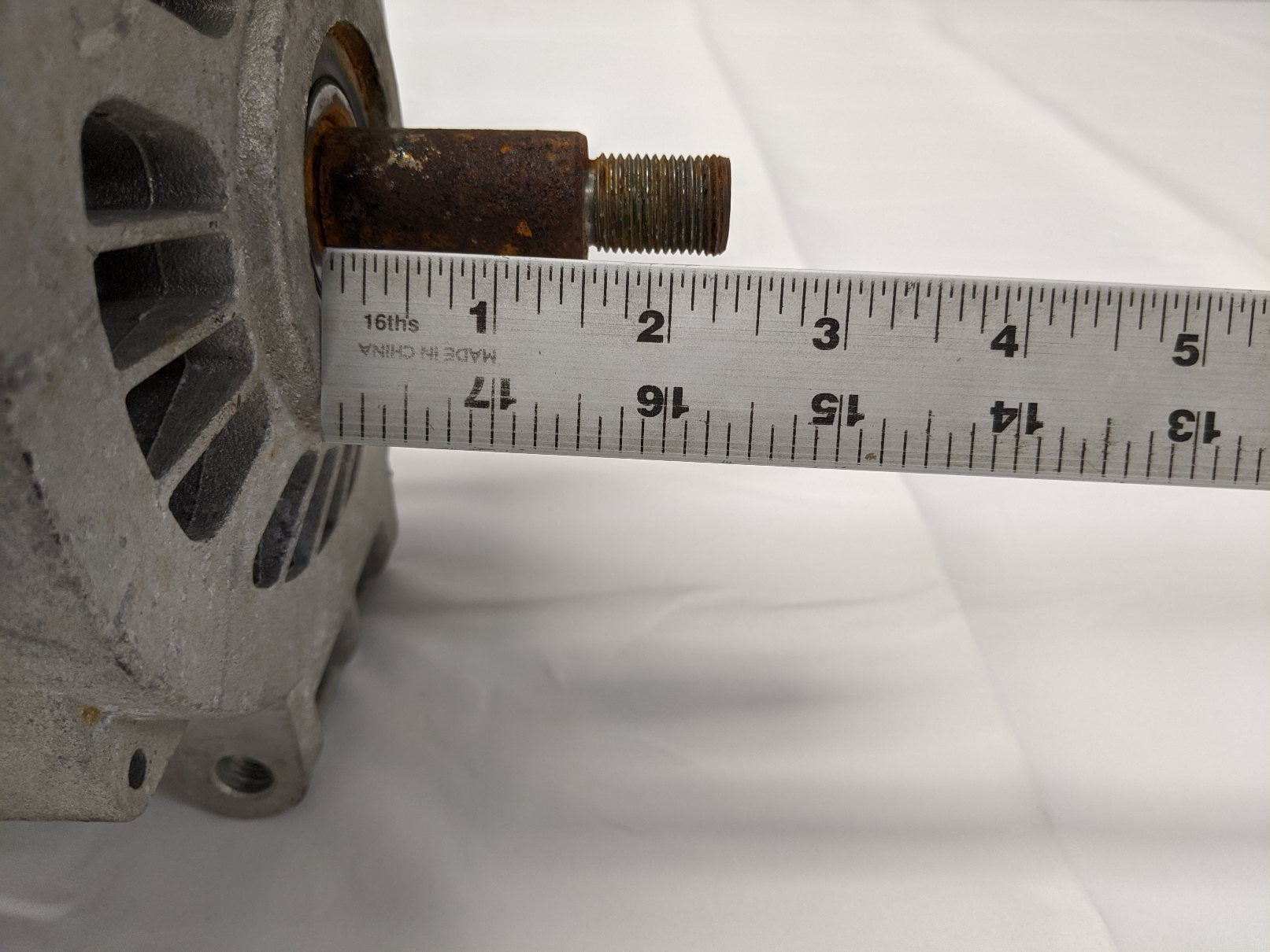 Used Leece Neville 14V Pad Mount Alternator Assembly w/o Disc - P/N A0014949PGH