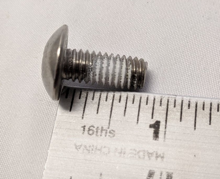 *Lot of 50* New 5/16"-18x3/4" Fully Threaded Coarse Stainless Steel Button Bolts