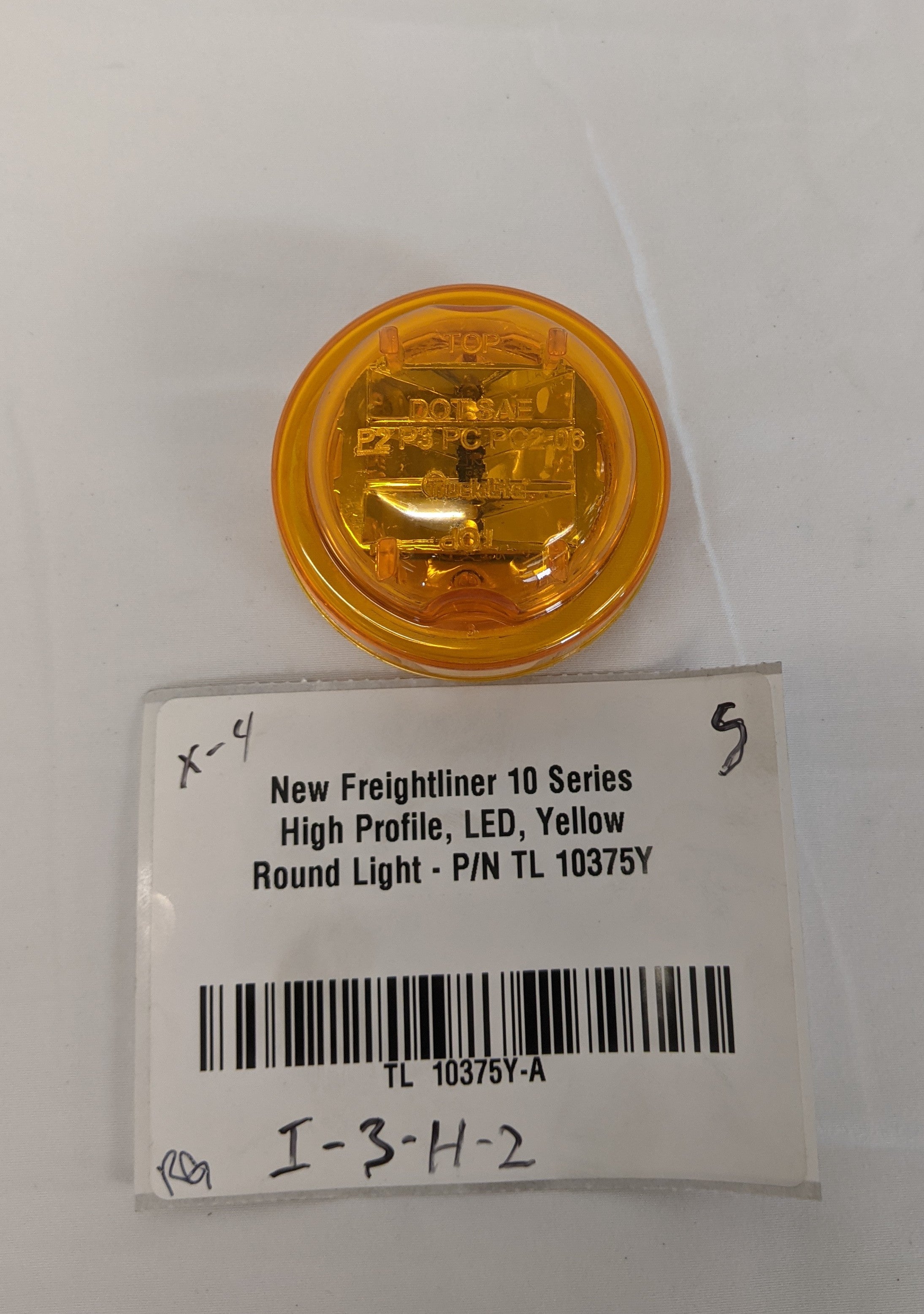 New Truck-Lite 10 Series High Profile Round Yellow LED Light - P/N TL 10375Y (10127929442620)