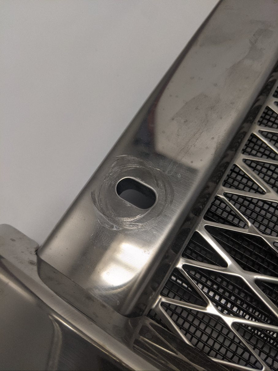 Western Star Chrome Radiator Mounted Grille | A17-22061-001
