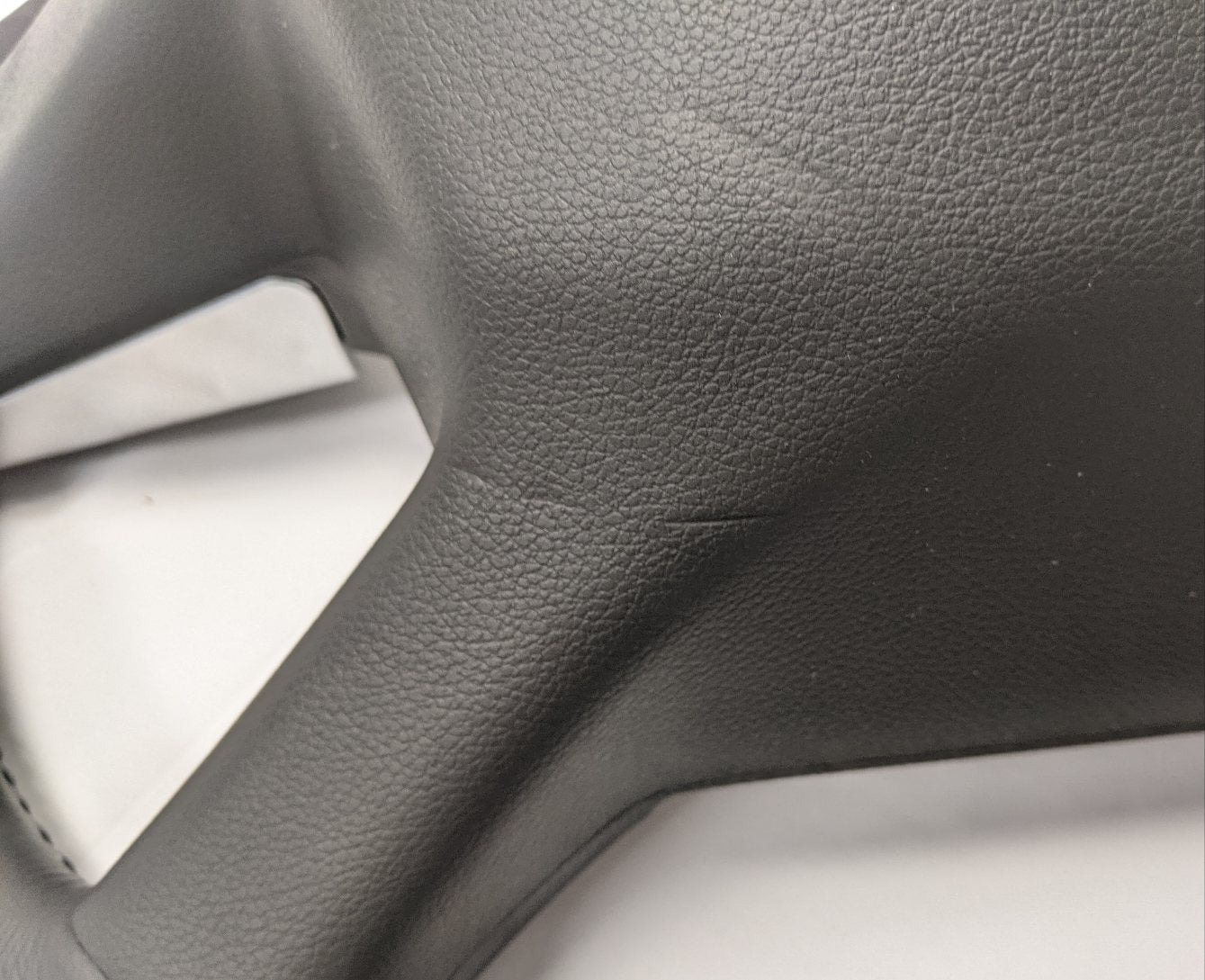*Blemished* Freightliner 18" Black Leather Steering Wheel - P/N  A14-19622-002