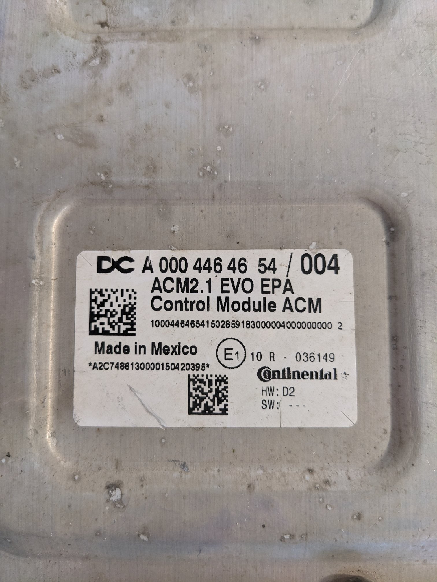 Used Detroit DD13 DD15 Engine Aftertreatment Control Module -P/N A 000 446 46 54 (10074759823676)