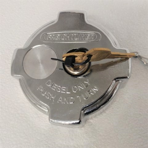 GLOBE LINER タンクローリー Shellデザイン　ジャンク品 Freightliner Chrome Keyed Alike Fuel Cap - 03-37017-005