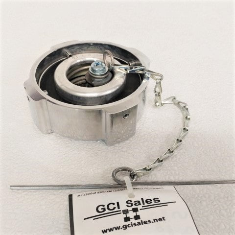 Freightliner Chrome Keyed Alike Fuel Cap - P/N: 03-37017-005 (4907518132310)