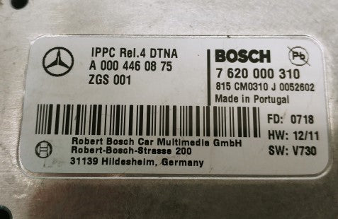 Mercedes-Benz IPPC DTNA ECU Control Unit -- P/N  A 000 446 08 75 (4352028115030)