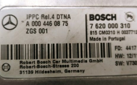 Mercedes-Benz IPPC DTNA ECU Control Unit Freightliner P/N  A 000 446 08 75