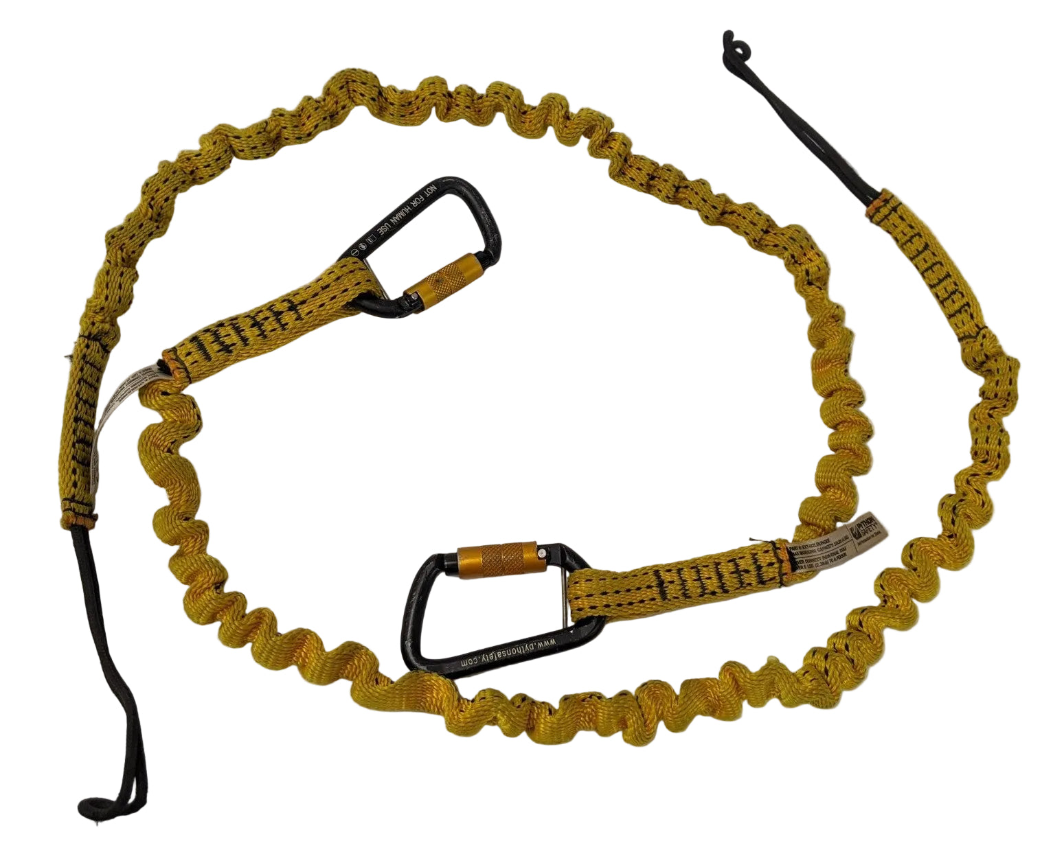 Python Safety Hook2Loop Bungee Tether Set of 2 - 10 lbs Capacity EXT-H2LBUNGEE