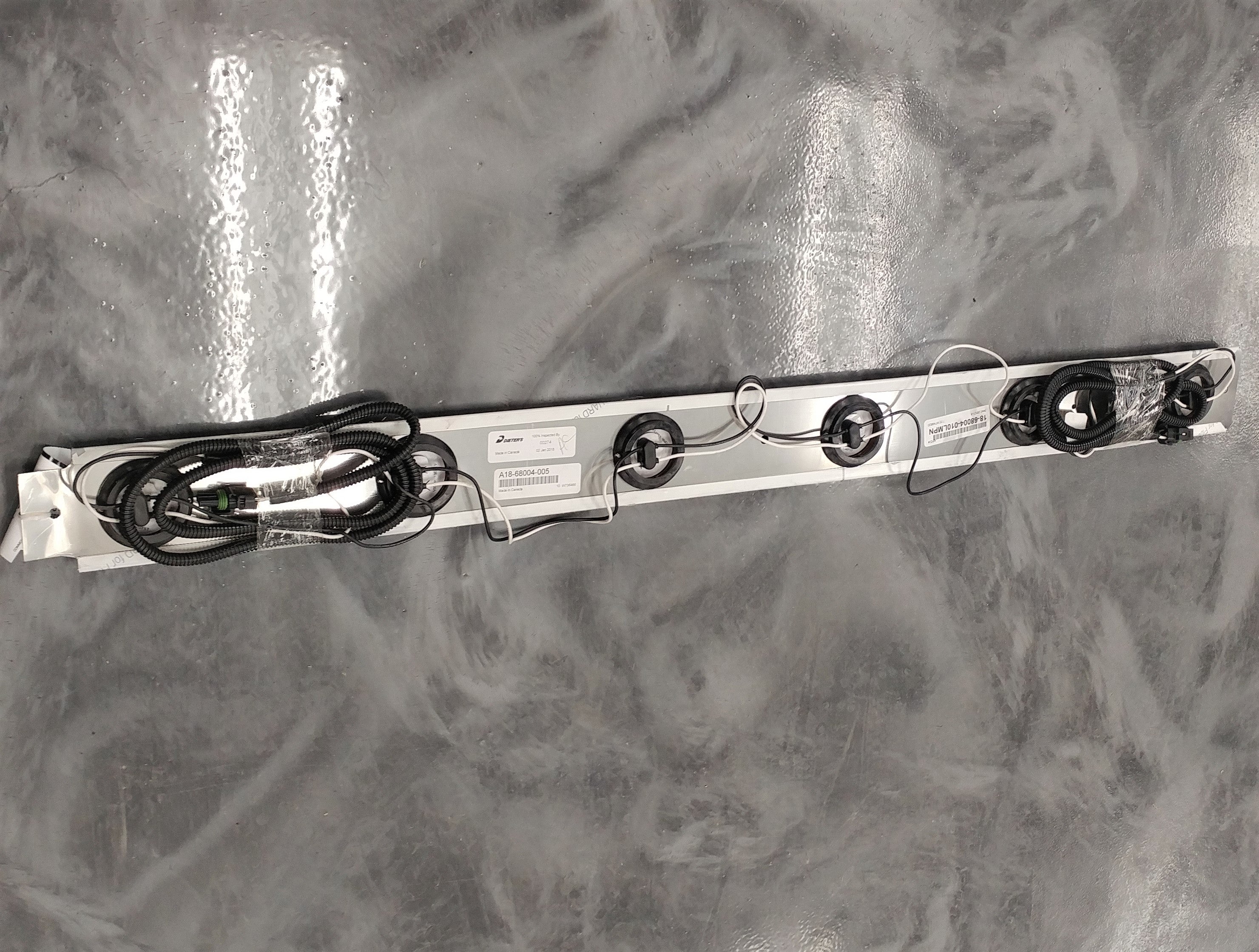 Freightliner Rear Lomax LED LT Power Cab Skirt - P/N  A18-68004-005 (8755021676860)