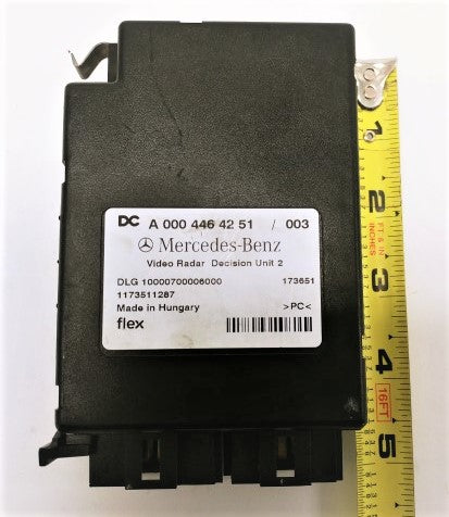 Mercedes-Benz C3 ECU Video Decision Unit 2 P/N  A 000 446 51 51 (8754703728956)