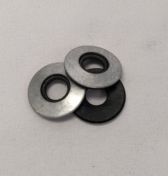 *Lot of 200* New 5/16" x 7/8" x 1/8" Zinc Coated Steel Bonded Sealing Washers