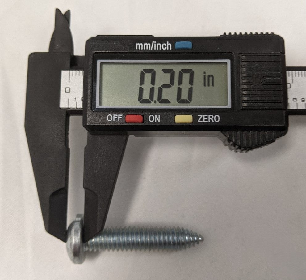 5/16"-18 x 1-1/2" Zinc Plated Pan Head Torx Machine Screws - Lot of 50 - T35 Fully Threaded