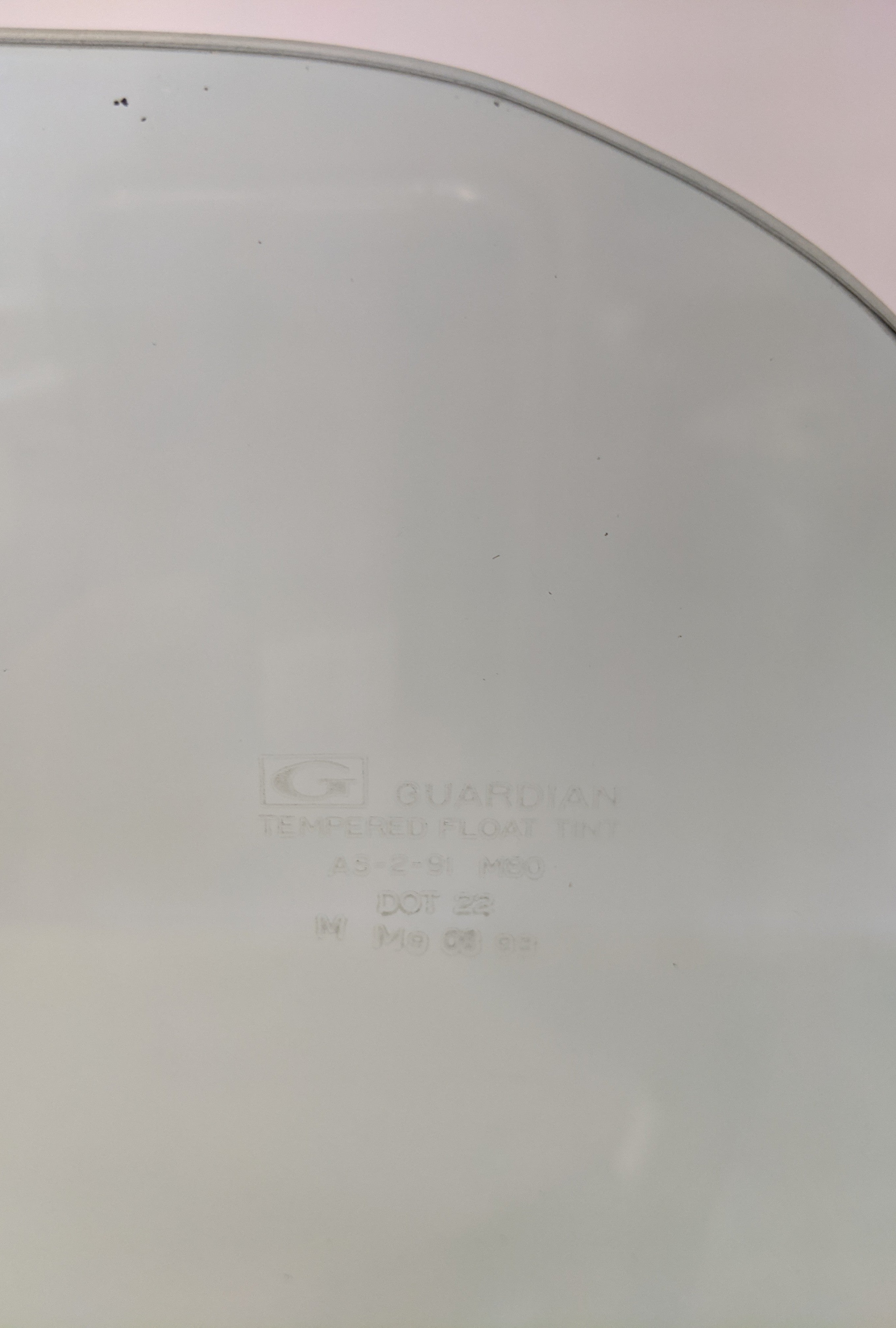 Used Freightliner FLD RH Tinted Air Operated Door Window Glass- P/N 18-17450-001 (10098615779644)