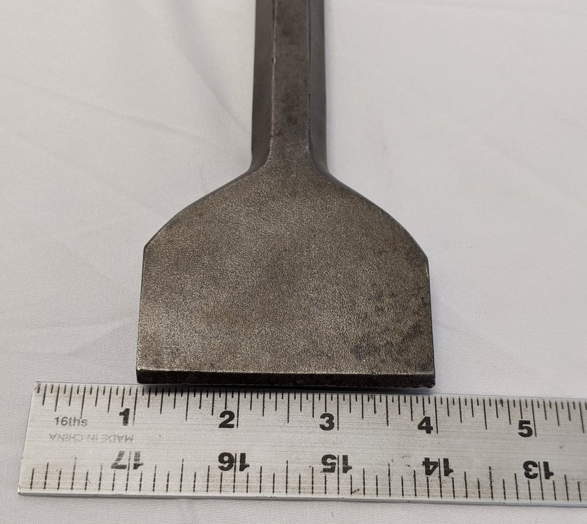 Wide Flat Steel Chisel 12" x 3" Heavy Duty