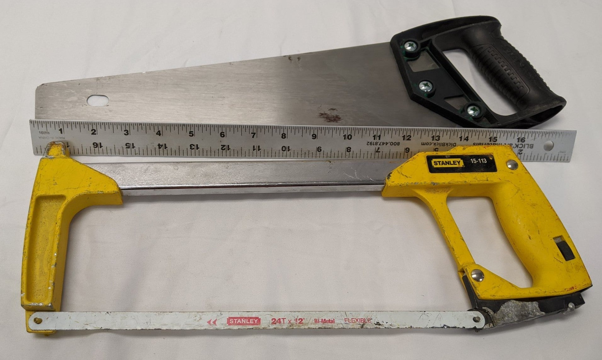 Stanley Construction Tool Kit - 11 Piece Set - Levels, Saws, Squares & Measuring Tools