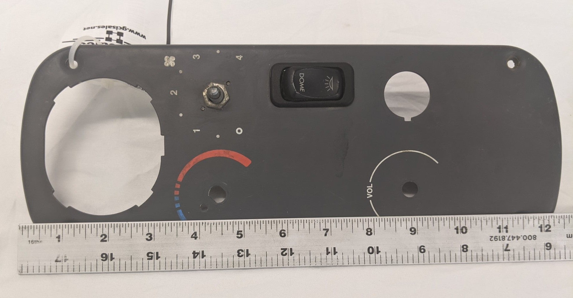 Used Freightliner Columbia Sleeper Box Control Panel - P/N 22-46623-048
