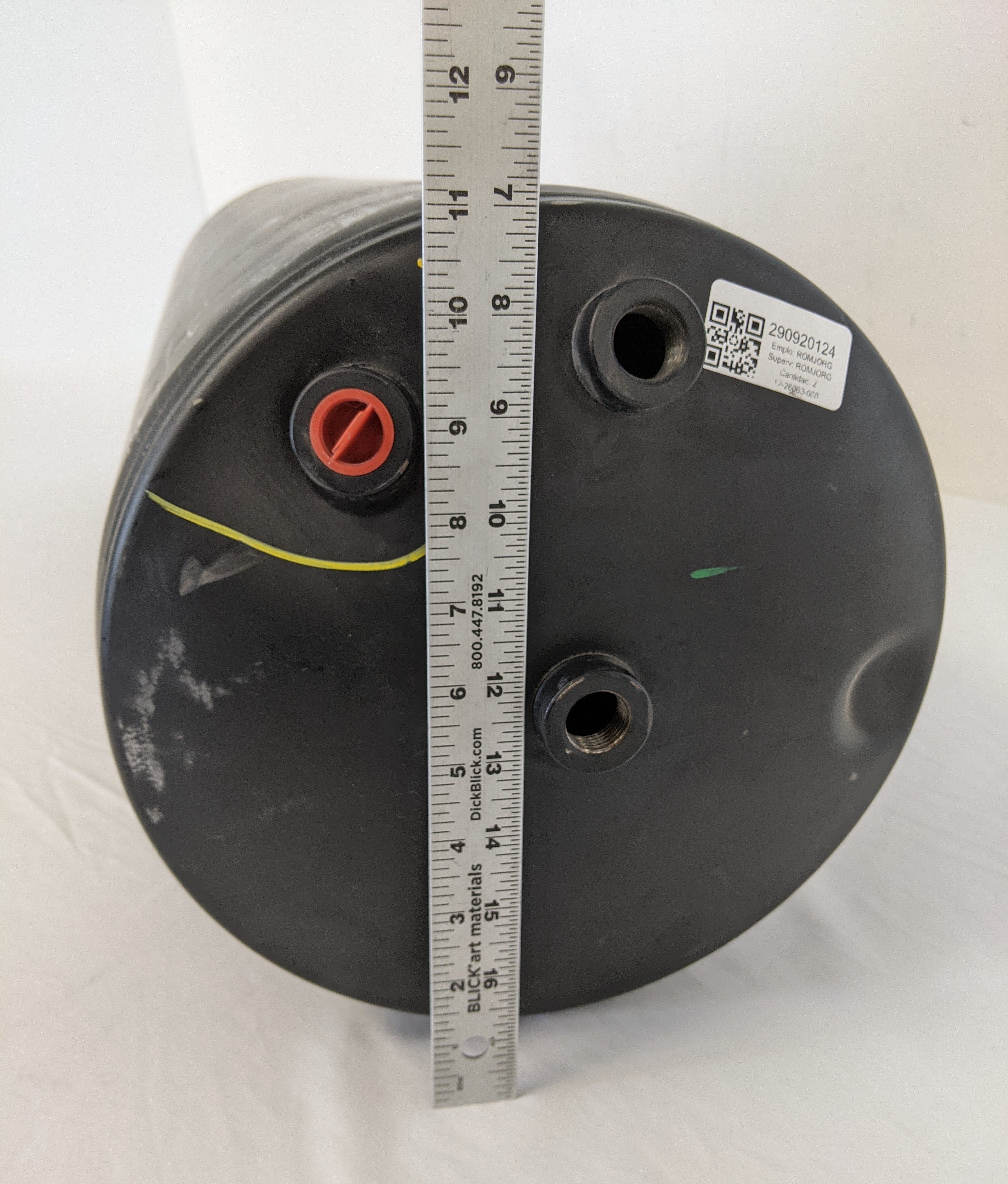 Freightliner Cascadia P4 11" 3160 cu. in Steel Air Tank - P/N  12-26063-000