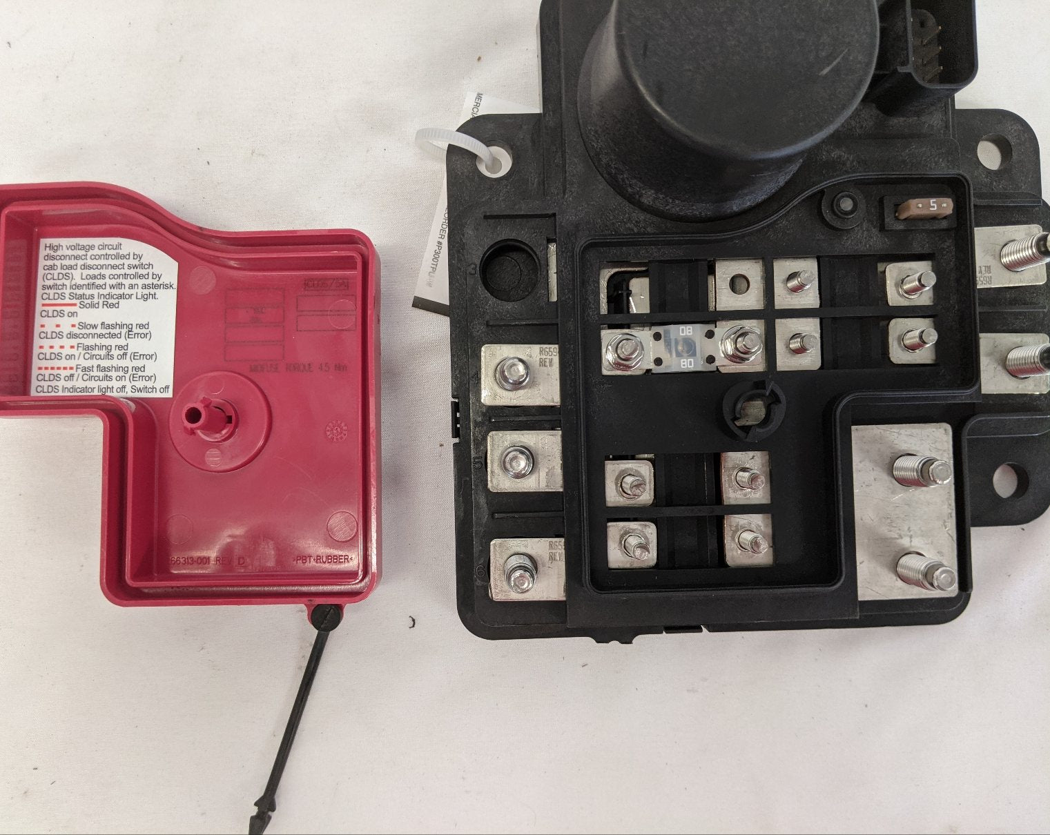 Damaged Freightliner Daimler Auxiliary BCA Main Power Module - P/N A66-14402-005 (10173156131132)