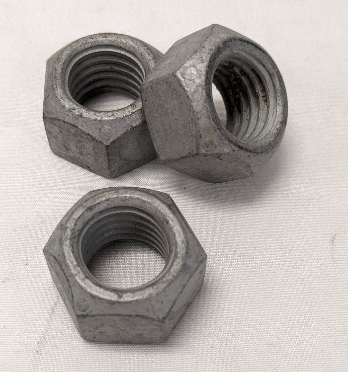 *Lot of 30* New 3/4"-10 Coarse Thread Grade G Steel Galvanized Lock Nuts
