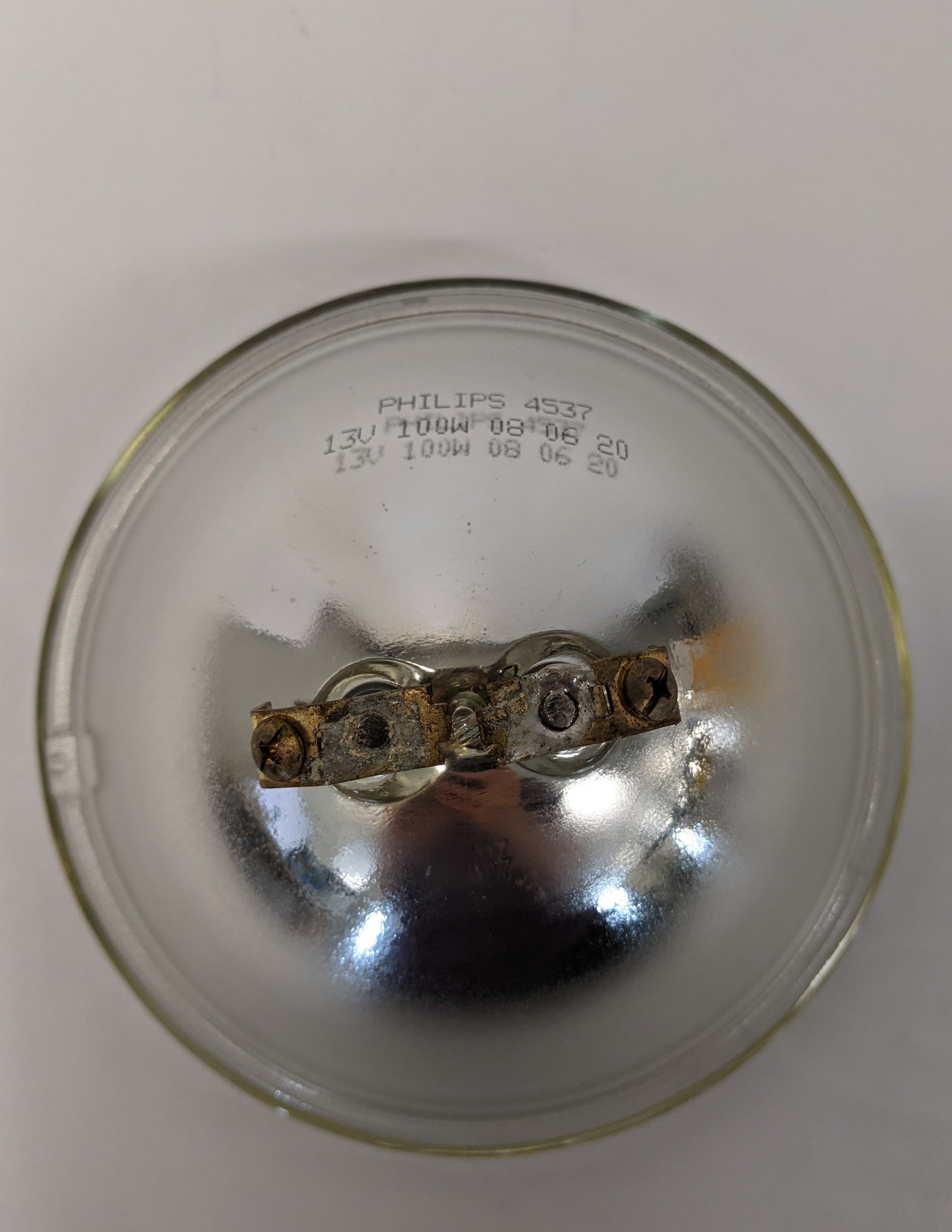 New Philips Sealed Beam Standard Light Bulb - P/N PLC 4537C1 (10123114479932)