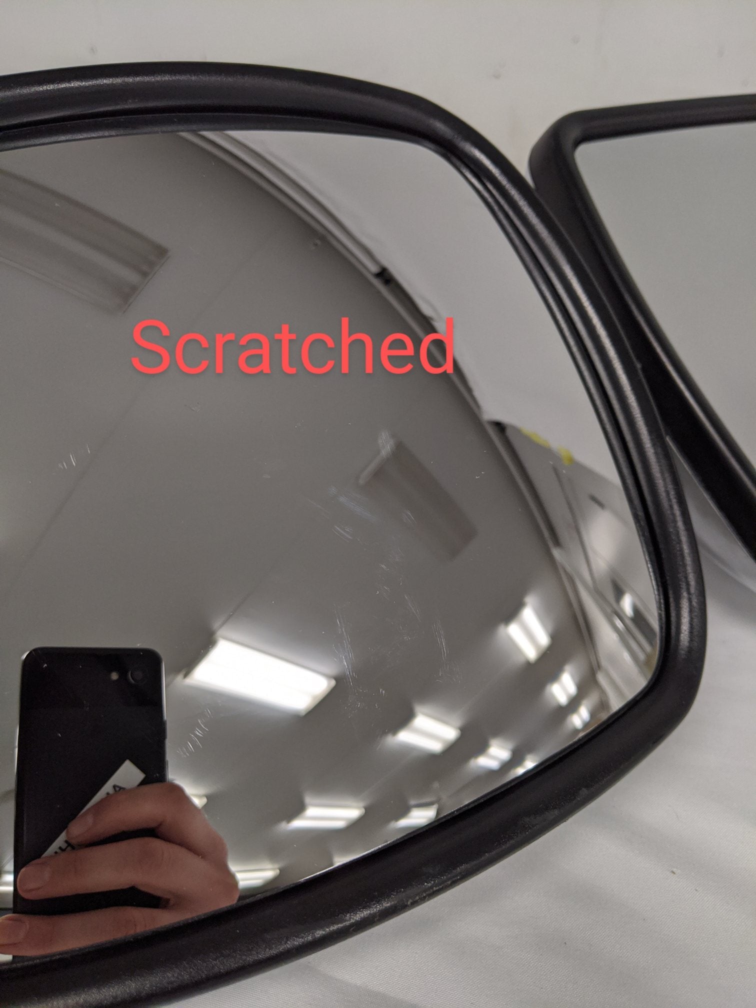 Used Freightliner M2 RH Remote Heated Chrome Door Mirror - P/N A22-74244-007 (5016690327638)