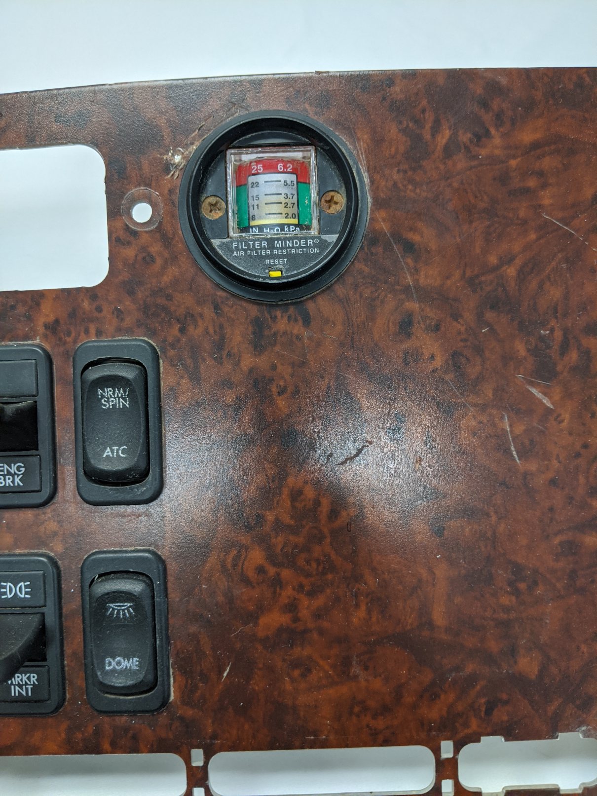 Used Freightliner Columbia Center Instrument Dash Panel - P/N  22-45867-000